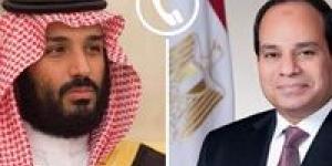 الرئيس السيسي يلتقي اتصال هاتفي من محمد بن سلمان ولي عهد السعودية