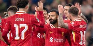 محمد صلاح ينضم إلي قائمة تاريخية في الدوري الانجليزي ويعادل رقم أجويرو