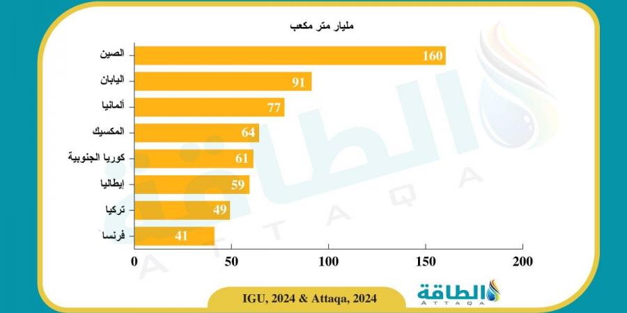 أكبر الدول المستوردة للغاز في 2023.. ومفاجأة عربية غير متوقعة