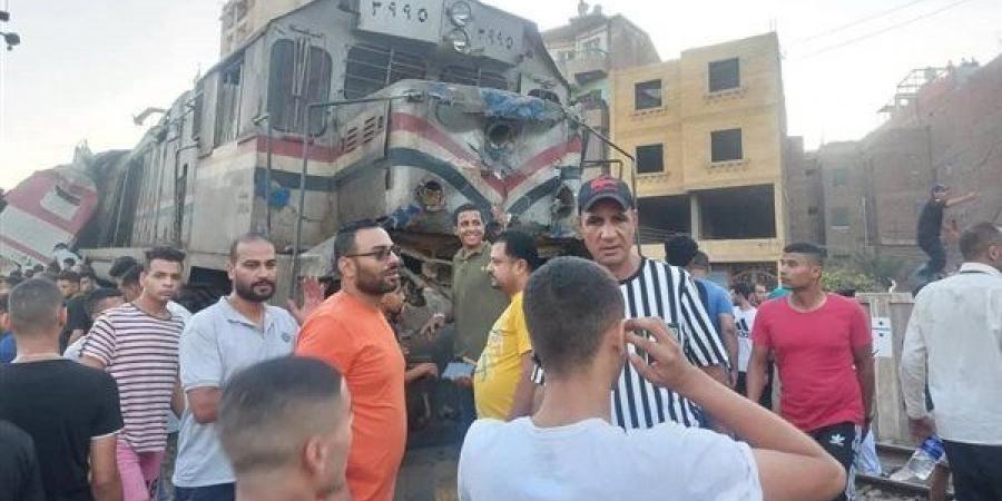 وفاة طفلين وبتر لمصاب.. آخر التطورات بشأن ضحايا حادث قطار الزقازيق