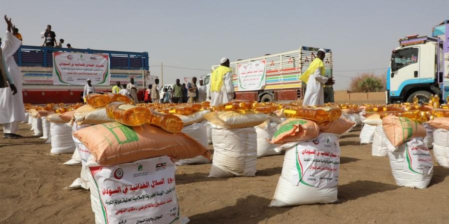 الهيئة الخيرية توزع أغذية لمتضرري حرب السودان - مصر بوست