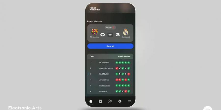 EA تطلق تطبيقًا اجتماعيًا لألعابها الرياضية