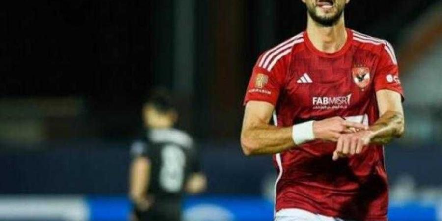 وسام ابو علي يسجل هدف في شباك الزمالك