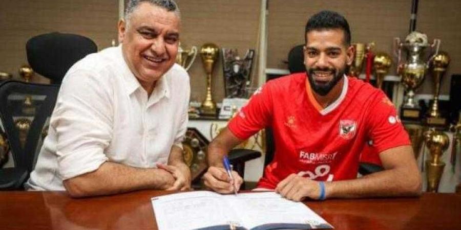 الأهلي يتعاقد مع مصطفى جابر لتعزيز صفوف فريق «رجال الطائرة»