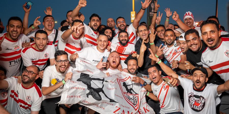 جماهير الأهلى والزمالك تزين ملعب المملكة أرينا قبل السوبر الأفريقى - مصر بوست