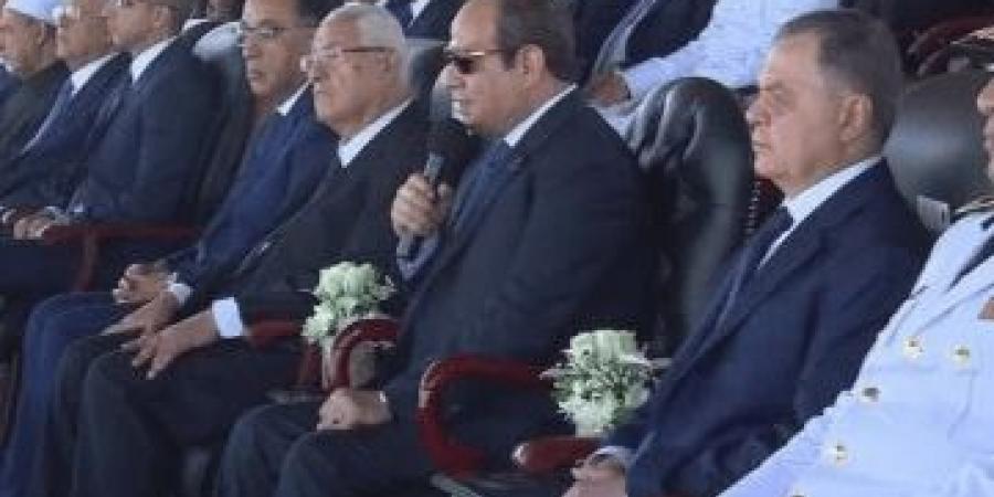 الرئيس السيسي يوجّه رسائل هامة للمصريين من داخل أكاديمية الشرطة