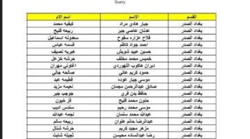 أسماء المشمولين بالرعاية الاجتماعية 2023.. اعرف اسمك دلوقتي عبر موقع وزارة العمل العراقية