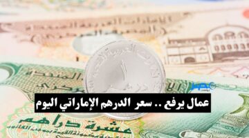 عمال يرفع.. سعر الدرهم الاماراتي مقابل الجنية المصري اليوم شوف وصل لكام