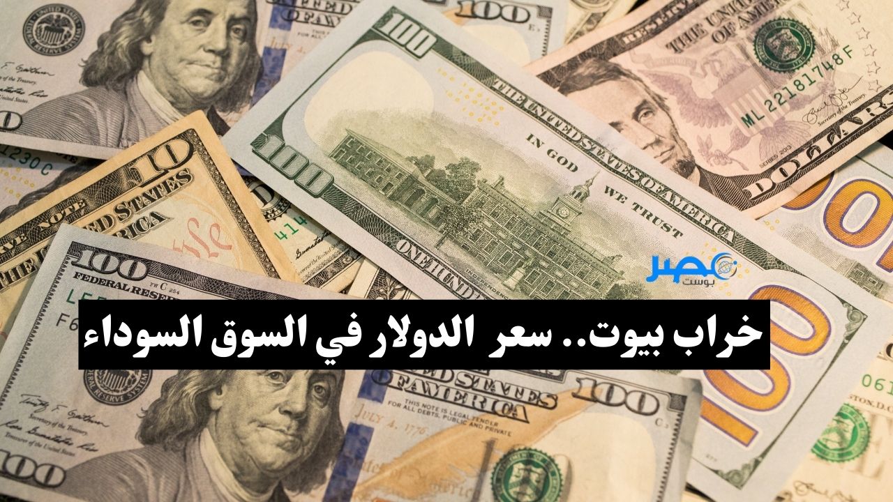 نزيف الجنيه يستمر.. سعر الدولار اليوم في السوق السوداء وبيع وشراء في البنوك المصرية