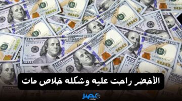 ايه اللي بيحصل للأخضر.. سعر الدولار اليوم في البنوك وانخفاض في السوق السوداء في مصر