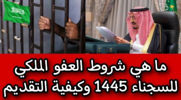 ما هي شروط العفو الملكي السعودي 1445 السعودية؟ وهذه خطوات الاستعلام عنه