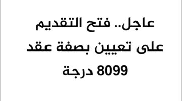 طريقة التقديم على تعيينات 8099 درجة وظيفية بصفة عقد 2024 في محافظة الأنبار
