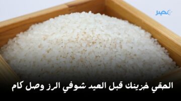 قبل العيد.. شوف سعر الأرز اليوم الاثنين 8 أبريل في الأسواق| الكيلو بقا بكام