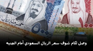 وصل لكام.. شوف سعر الريال السعودي أمام الجنيه المصري اليوم السبت 13 أبريل في البنوك