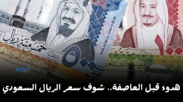 بيع وشراء.. سعر الريال السعودي أمام الجنيه المصري اليوم الأربعاء 17 أبريل في البنوك