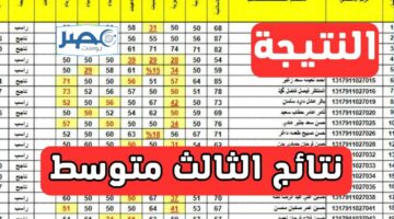 إعلان رابط نتائج الثالث متوسط 2024 الدور الأول عبر وزارة التعليم العراقية