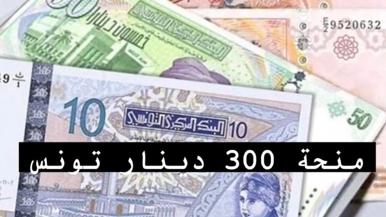 مستني إيه قدم بسرعة.. طريقة التسجيل في منحة 300 دينار 2024 تونس.. الشروط المطلوبة