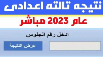 هُنا gharbeia.gov.. نتيجة الشهادة الاعدادية محافظة الغربية 2024 بالاسم ورقم الجلوس