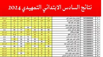 results.mlazemna.. خطوات الاستعلام عن نتائج السادس الابتدائي النجف الأشرف 2024 بالعراق