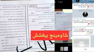 “شاومينج تليجرام” حقيقة تسريب امتحان مادة اللغة العربية للثانوية العامة 2024 وزارة التعليم توضح