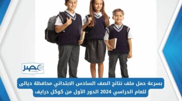 بسرعة نتيجة العراق الصف السادس الابتدائي محافظة ديالى للعام الدراسي 2024 الدور الأول حمل ملف نتائج من كوكل درايف