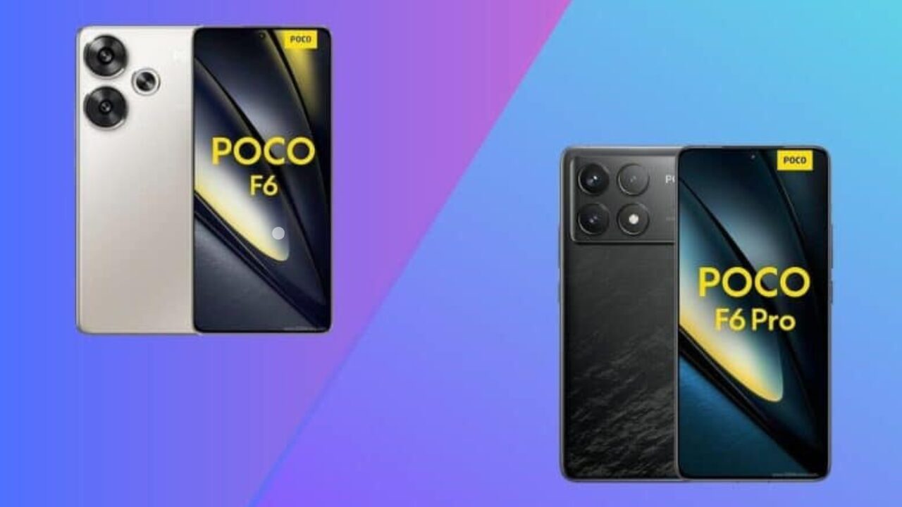 مقارنة بين هاتفي Poco F6 و Poco F6 Pro من حيث المواصفات التقنية