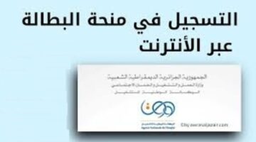 “جددها دلوقتي” رابط تجديد منحة البطالة في الجزائر 2024 من خلال رابط الوكالة الوطنية للتشغيل