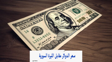 الدولار يساوي كم ليرة؟ .. سعر الدولار اليوم الجمعة 10-5-2024 مقابل الليرة السورية في السوق السوداء