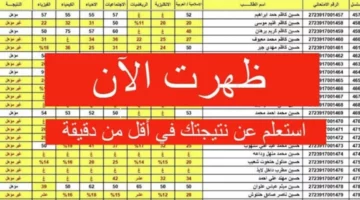 تم الرفع ✅.. نتائج السادس الابتدائي القادسية 2024 الدور الأول في العراق عبر وزارة التربية و موقع results.mlazemna