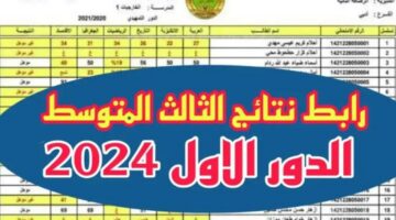 مبروك لكل الطلبة.. كيفية الاستعلام عن نتائج الثالث المتوسط في العراق 2024