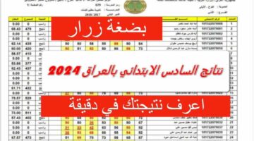 وزارة التربية العراقية تعلن ظهور نتيجة السادس الابتدائي اربيل 2024 الدور الأول