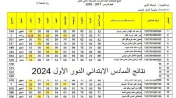 التربية العراقية تعلن عن ظهور نتائج السادس الابتدائي 2024 بالعراق النجف الأشرف بالرقم الامتحاني