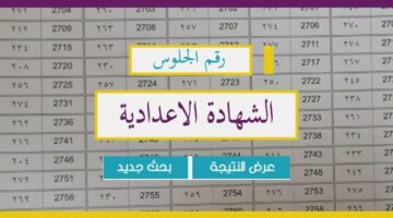 لينك مباشر.. نتيجة الصف الثالث الاعدادي محافظة القاهرة الترم الثاني 2024 بالأسم ورقم الجلوس