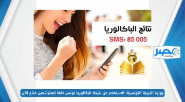 وزارة التربية التونسية: الاستعلام عن نتيجة البكالوريا تونس من خلال SMS للمترشحين متاح الآن