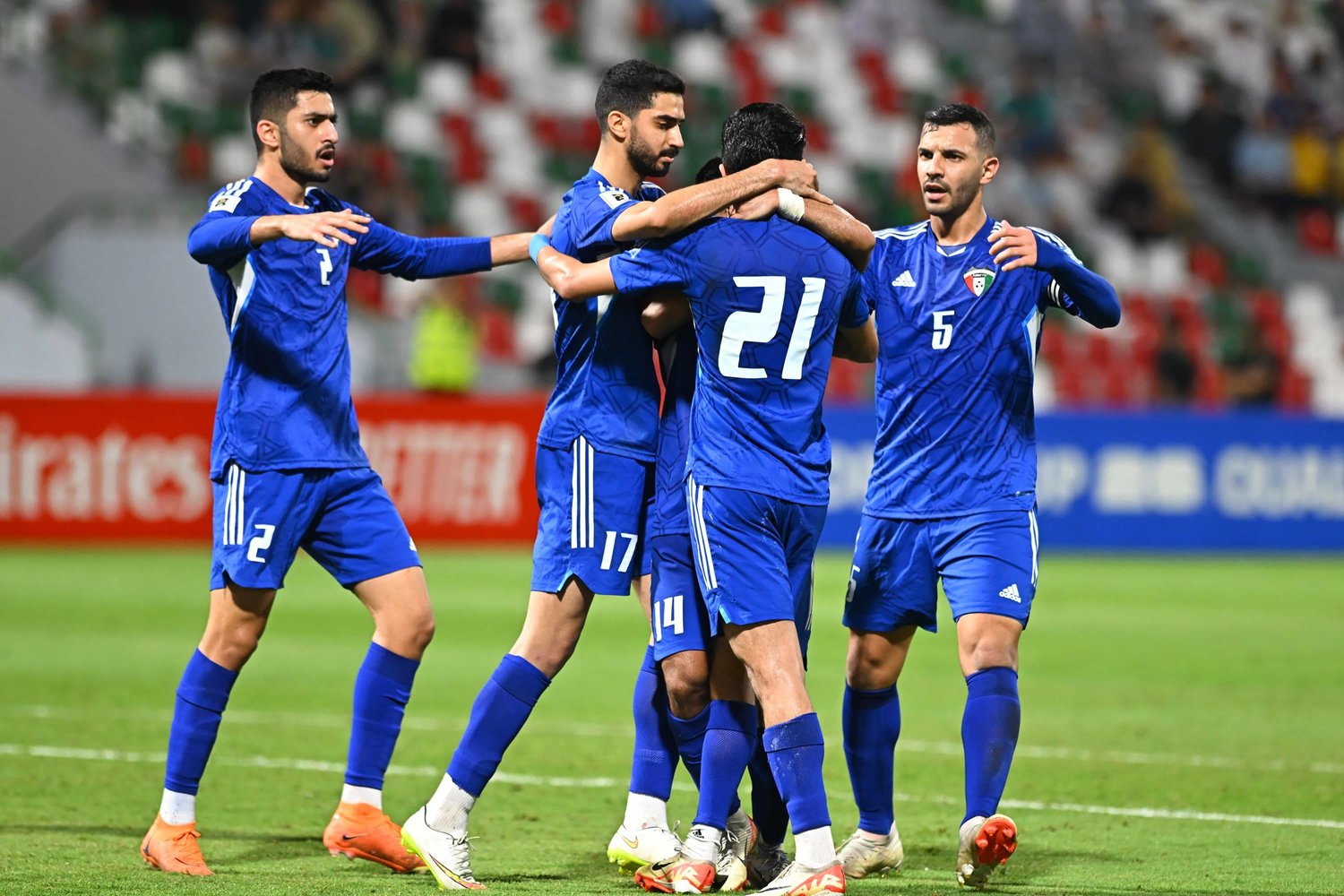 منتخب الكويت يفوز على أفغانستان ويصعد للجولة الثالثة من تصفيات آسيا المؤهلة لكأس العالم 2026 ويقبل هدية منتخب قطر