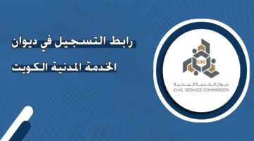 رابط التسجيل في ديوان الخدمة المدنية 2024 بالكويت والشروط المطلوبة للتسجيل