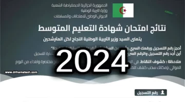 ظهرت رسميا.. الاستعلام عن نتائج البيام في الجزائر 2024 عبر الموقع الرسمي لوزارة التربية الوطنية