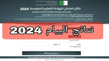 مبروك للناجحين.. الاستعلام عن نتائج البيام في الجزائر 2024 عبر الرابط الرسمي للديوان الوطني