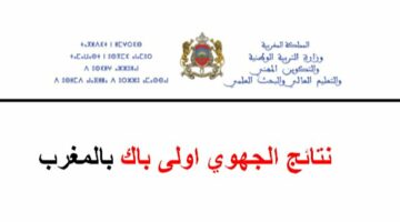 “عبر رابط men.gov.ma” بالتفاصيل طريقة استخراج نتائج الجهوي اولى باك 2024 المغرب