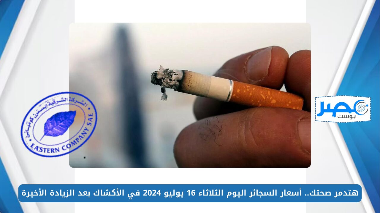 هتدمر صحتك.. أسعار السجائر اليوم الثلاثاء 16 يوليو 2024 في الأكشاك بعد الزيادة الأخيرة