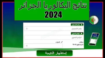 الرابط الرسمي.. لينك استظهار نتائج بكالوريا الجزائر 2024 وخطوات الاطلاع على النتائج