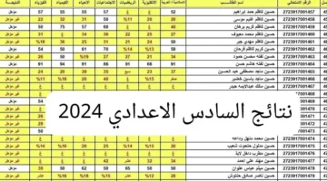 هنـا.. نتيجة السادس الاعدادي العراق القادسية الدور الأول 2024 عبر موقع وزارة التربية