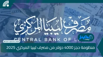 كيفية حجز 4000 دولار من مصرف ليبيا المركزي 2025: الخطوات والشروط كاملة